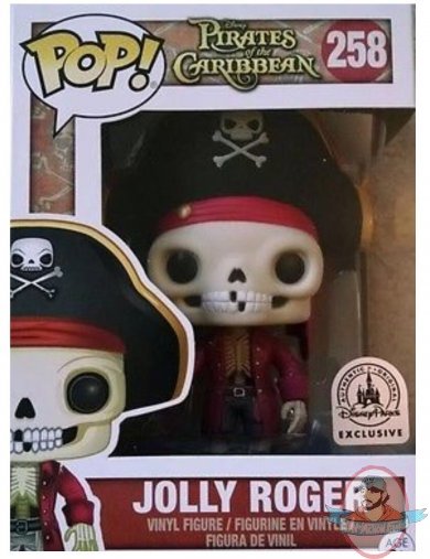 Pop! Disney: Pirates of the Caribbean Jolly Roger Exclusive #258 Funko