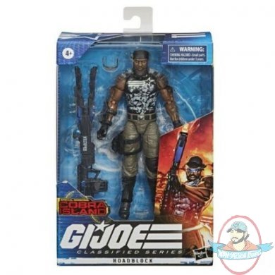 GI Joe Classified #11 Cobra Island Roadblock 6 inch Figure Hasbro
