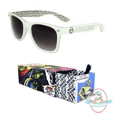 Star Wars Stormtrooper White Adult Sunglasses Star Wars Stormtrooper White Adult Sunglasses