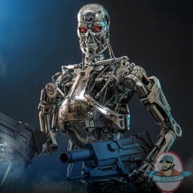 1/6 Scale Terminator 2 Endoskeleton Battle Damaged Ver Figure Hot Toys