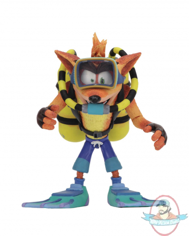 Crash Bandicoot Scuba Crash Deluxe Figure by Neca Crash Bandicoot Scuba Crash Deluxe Figure by Neca