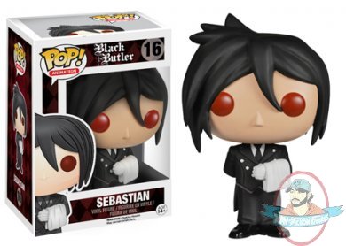 Pop! Animation: Black Butler Sebastian Vinyl Figure by Funko