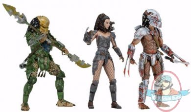 Predators 7-Inch Figure Series 18 Set of 3 by Neca Predators 7-Inch Figure Series 18 Set of 3 by Neca