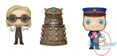 Pop! Tv Doctor Who Set of 3 Vinyl Figures Funko