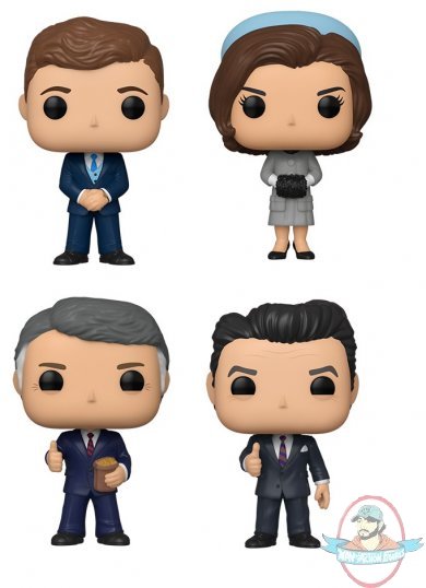 Pop! Icons Set of 4 Vinyl Figures Funko