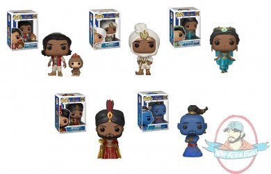 Pop! Disney Aladdin Live Set of 5 Figures Funko