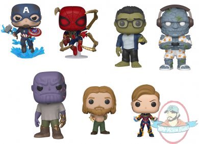 Pop! Marvel Endgame Set of 7 Vinyl Figures Funko Pop! Marvel Endgame Set of 7 Vinyl Figures Funko