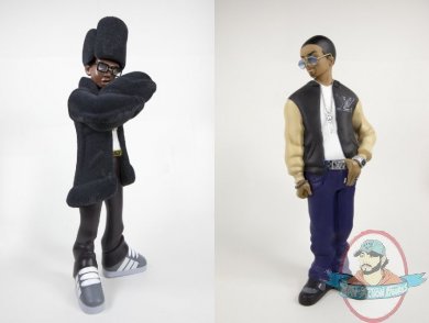 Hip-Hop Cartoon Character GC Boss Ish & MC Prince Barry D Figure Set Hip-Hop Cartoon Character GC Boss Ish & MC Prince Barry D Figure Set