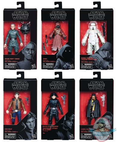 Star Wars Black Series 6 inch Figures Case of 8 Hasbro 201802 Star Wars Black Series 6 inch Figures Case of 8 Hasbro 201802