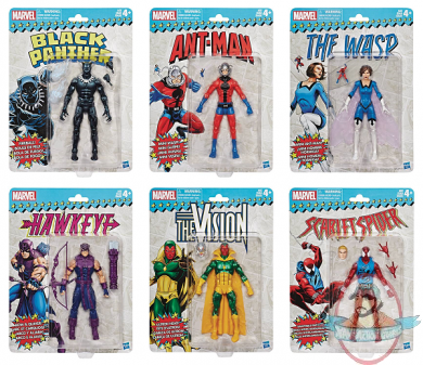 Marvel Super Heroes Vintage Set of 6 Hasbro Marvel Super Heroes Vintage Set of 6 Hasbro