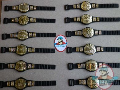 WWE 12 Wrestling Championship Belt for Figures WWE 12 Wrestling Championship Belt for Figures
