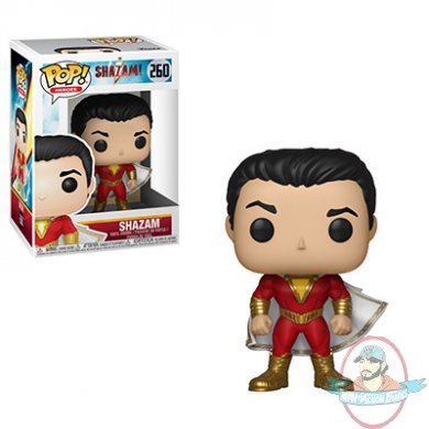 Pop! Heroes Shazam: Shazam #260 Vinyl Figure by Funko