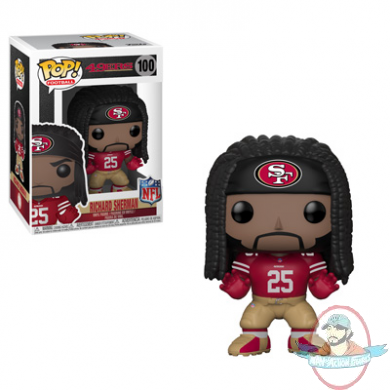 POP! NFL San Francisco 49ers Richard Sherman #100 Vinyl Figure Funko IF