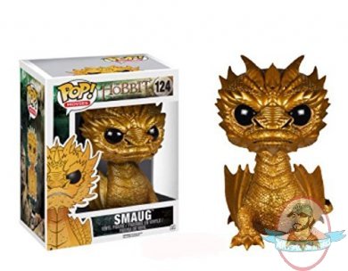 Pop Movies! The Hobbit Smaug Gold 6-Inch Vinyl Figure Funko JC