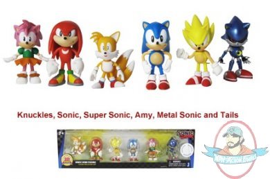 Sonic the Hedgehog 2" Multi Pack Classic Figures by Jazwares