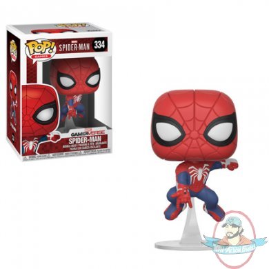 Pop! Games Marvel's Spider-Man Series 1 Spider-Man #334 Funko