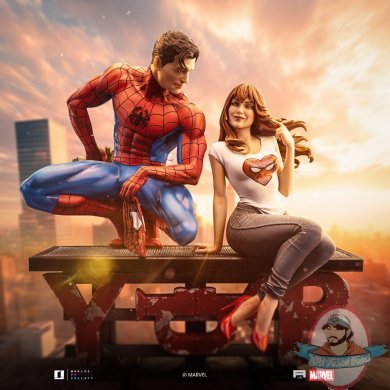 1/6 Marvel Comics Spider-Man & MJ Diorama Iron Studios 914727