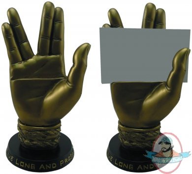 Star Trek Mr. Spock Hand Business Card Holder 