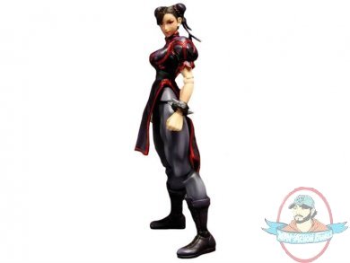 Super Street Fighter IV Play Arts Kai Figure Chun Li Black Variant