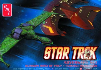Star Trek 2-Pack Adversary Model Kit Set Star Trek 2-Pack Adversary Model Kit Set