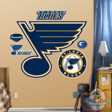 Fathead St. Louis Blues Logo NHL Fathead St. Louis Blues Logo NHL