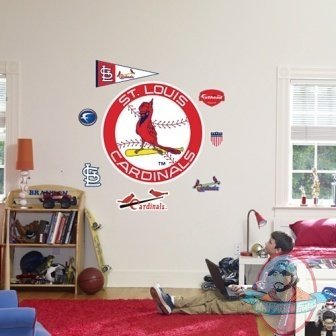 Fathead Fat Head St Louis Cardinals Cardinals Classic Logo MLB Fathead Fat Head St Louis Cardinals Cardinals Classic Logo MLB