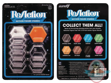 Super 7 Reaction Figure Stands Pack of 10