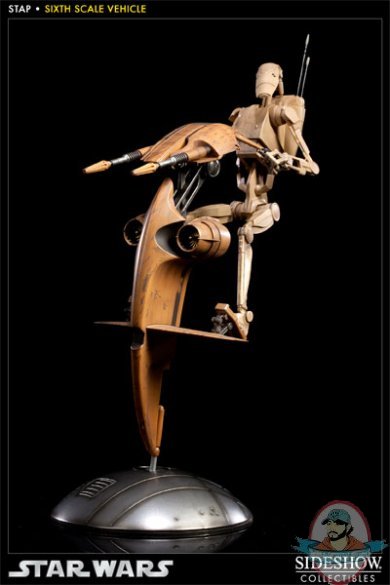 Star Wars S.T.A.P. and Battle Droid Figure Set Sideshow Collectibles