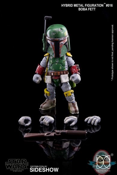 Star Wars Hybrid Metal Figuration Boba Fett HeroCross