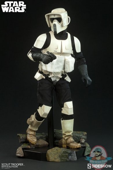 1/6 Star Wars Scout Trooper Figure Sideshow Collectibles 1001032 1/6 Star Wars Scout Trooper Figure Sideshow Collectibles 1001032