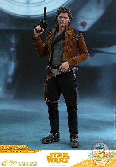 1/6 Star Wars Han Solo Movie Masterpiece Series Hot Toys 903609 1/6 Star Wars Han Solo Movie Masterpiece Series Hot Toys 903609
