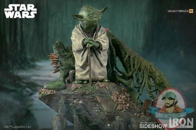 1/4 Star Wars Legacy Replica Yoda Statue Iron Studios 903786 1/4 Star Wars Legacy Replica Yoda Statue Iron Studios 903786