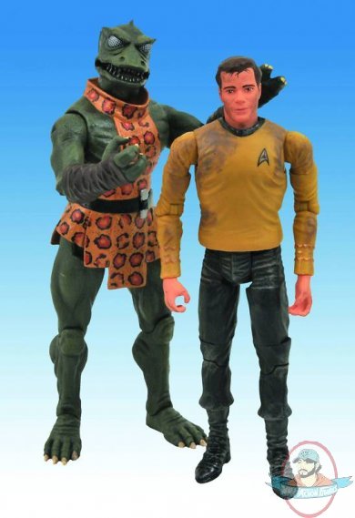 Star Trek Tos Battle Damage Kirk Gorn 2-Pack Limited 1701 Star Trek Tos Battle Damage Kirk Gorn 2-Pack Limited 1701