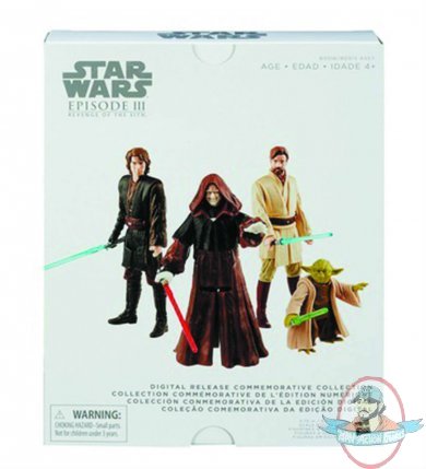 Star Wars Episode III Digital Collection 4 Pack