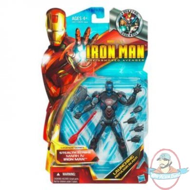 Iron Man Stealth Armor 6-inch Marvel Legends Figures Wave 1 Hasbro Iron Man Stealth Armor 6-inch Marvel Legends Figures Wave 1 Hasbro