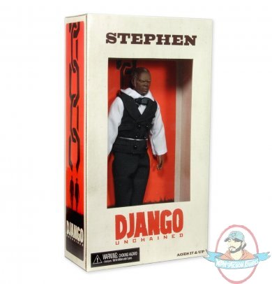 Quentin Tarantino's Django Unchained Stephen 8" Figure by NECA Quentin Tarantino's Django Unchained Stephen 8" Figure by NECA