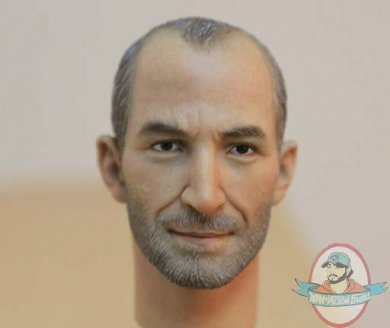  12 Inch 1/6 Scale Head Sculpt Steve Jobs by HeadPlay