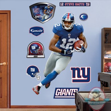 Fathead Steve Smith New York Giants NFL Fathead Steve Smith New York Giants NFL