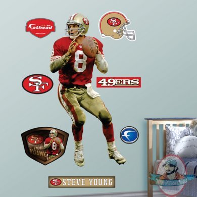 Fathead Steve Young San Francisco 49ers NFL