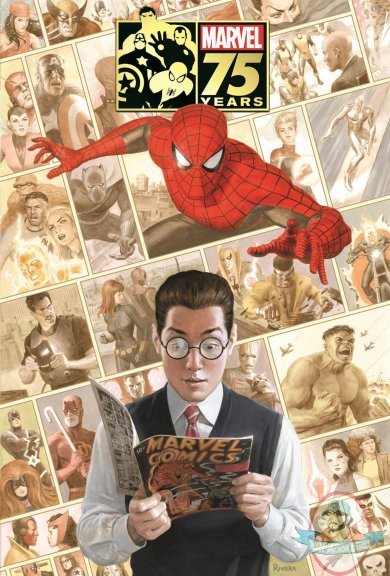 Marvel 75th Anniversary Omnibus Hard Cover Marvel 75th Anniversary Omnibus Hard Cover