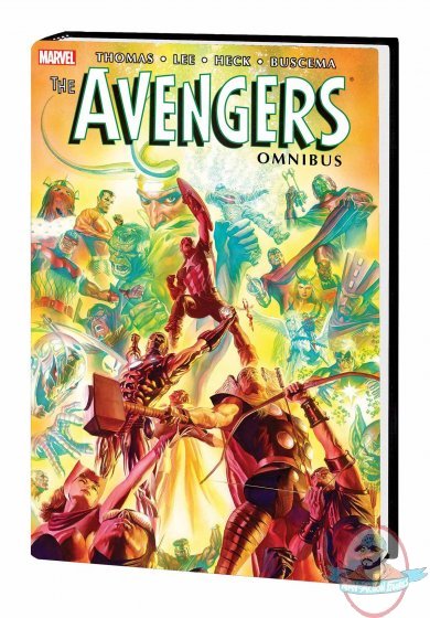 Avengers Omnibus Hard Cover Alex Ross Variant Marvel Comics Avengers Omnibus Hard Cover Alex Ross Variant Marvel Comics