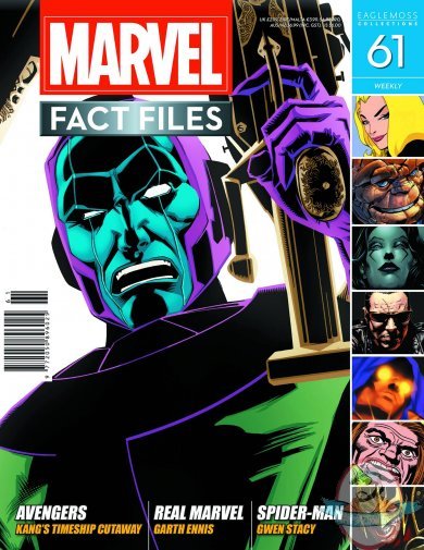 Marvel Fact Files #61 Kang Cover Eaglemoss Marvel Fact Files #61 Kang Cover Eaglemoss