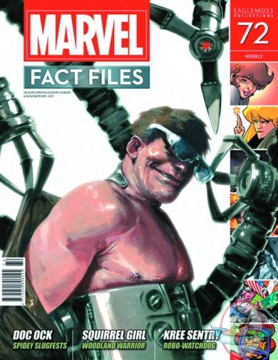 Marvel Fact Files #72 Doctor Octopus Cover Eaglemoss Marvel Fact Files #72 Doctor Octopus Cover Eaglemoss