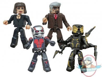 Marvel Minimates Ant-Man Movie Box Set Diamond Select Marvel Minimates Ant-Man Movie Box Set Diamond Select