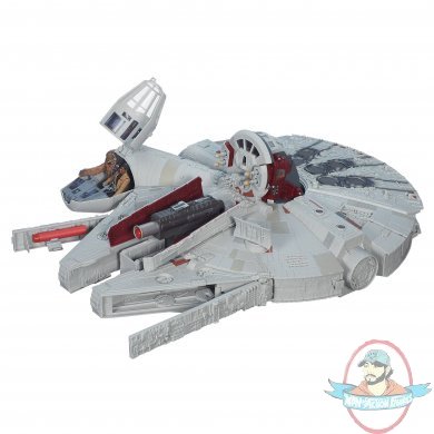Star Wars Force Awakens Episode 7 3-3/4" Millennium Falcon Hasbro Star Wars Force Awakens Episode 7 3-3/4" Millennium Falcon Hasbro