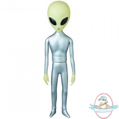 Little Gray glow-in-the-dark Sofubi Figure by Medicom