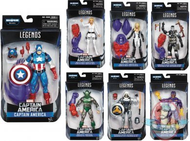 Marvel Captain America Civil War 6 inch Legends Case of 8 Hasbro Marvel Captain America Civil War 6 inch Legends Case of 8 Hasbro