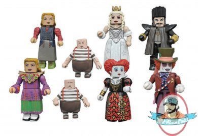 Alice Through Looking Glass Set of 8 Minimates Series 1 Diamond Select Alice Through Looking Glass Set of 8 Minimates Series 1 Diamond Select