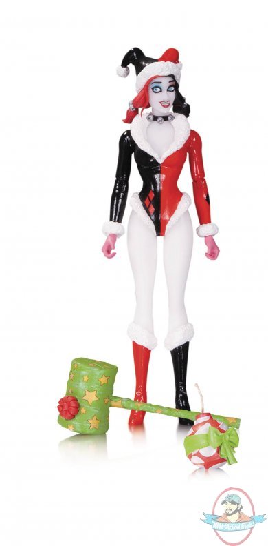 DC Designer Conner Holiday Harley Quinn Figure Dc Comics