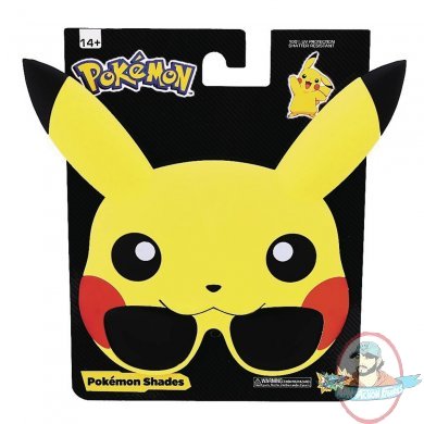 Pokémon Pikachu Sunstaches Sunglasses by H2W Pokémon Pikachu Sunstaches Sunglasses by H2W